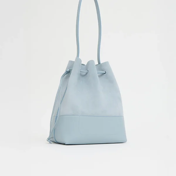 Mansur Gavriel Drawstring Cabas Baby Blue