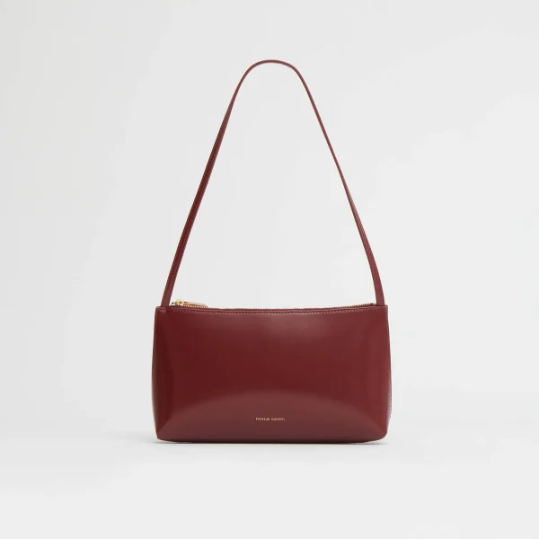 Mansur Gavriel Gaia Shoulder Bag Claret