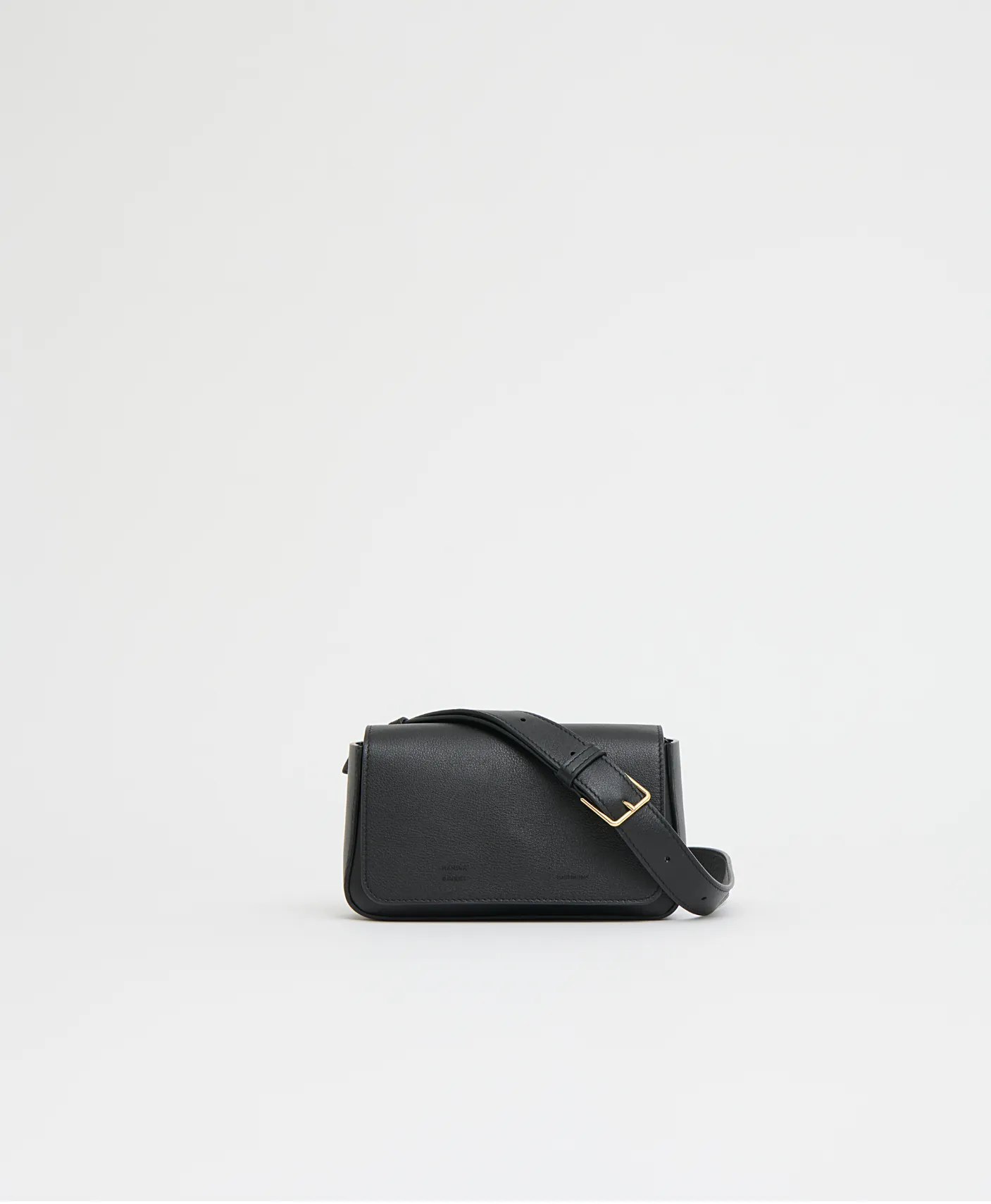 Mansur Gavriel Box Sling Black (1) Mansur Gavriel Box Sling Black