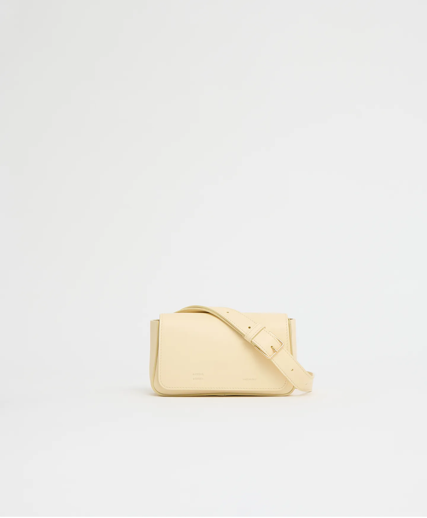 Mansur Gavriel Box Sling Crema (1) Mansur Gavriel Box Sling Crema
