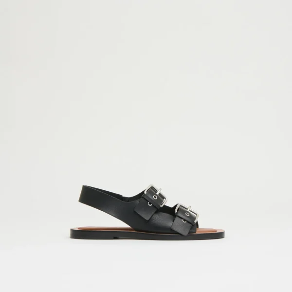 Mansur Gavriel Cintura Sandal Black