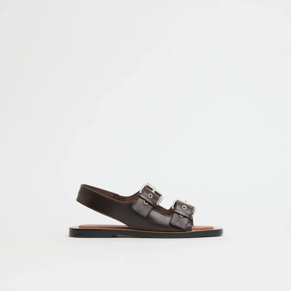 Mansur Gavriel Cintura Sandal Ebony
