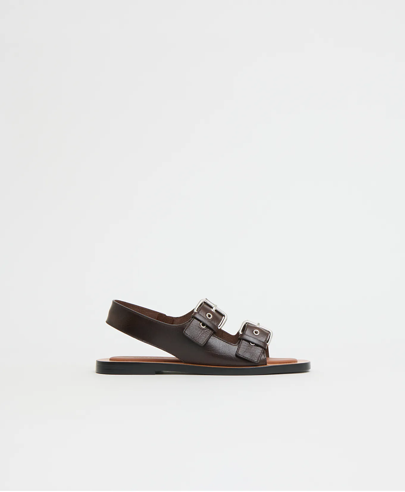 Mansur Gavriel Cintura Sandal Ebony (1) Mansur Gavriel Cintura Sandal Ebony