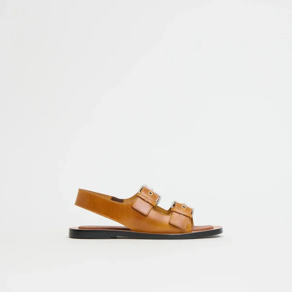 Mansur Gavriel Cintura Sandal Ocra