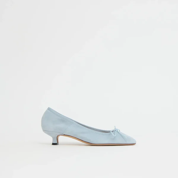 Mansur Gavriel Dance Kitten Baby Blue Suede
