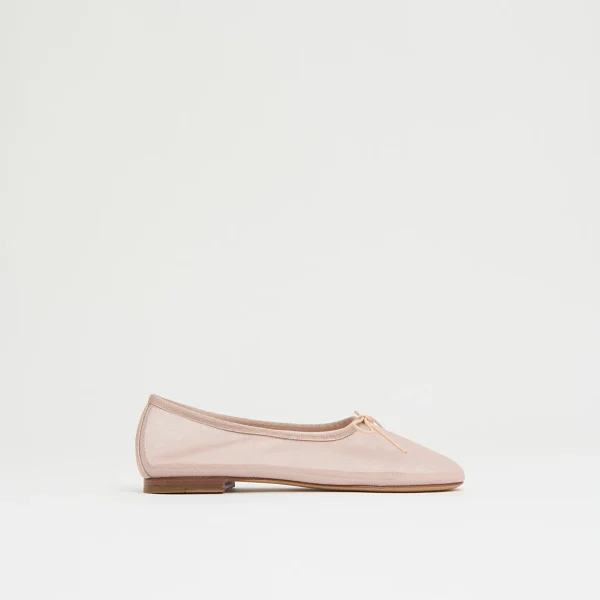 Mansur Gavriel Mesh Dream Ballerina Beige