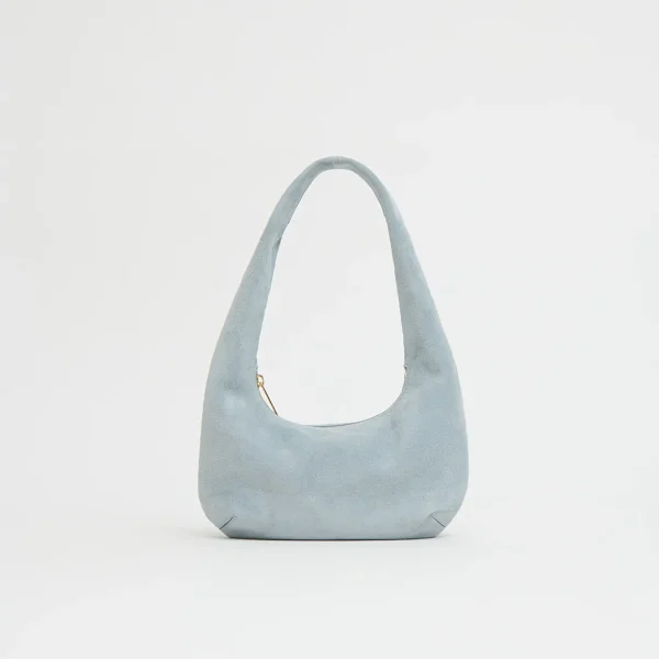 Mansur Gavriel Mini Gnocchi Bag Baby Blue Suede
